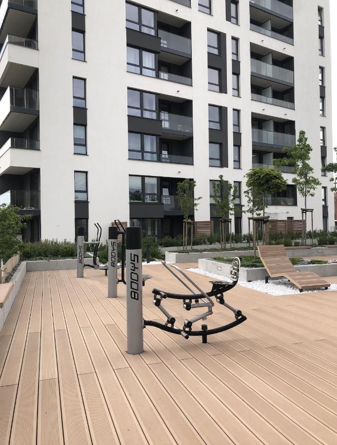 Baltic Premium Apartment Z Klimatyzacja Zaspa Vvita Gdańsk Eksteriør billede